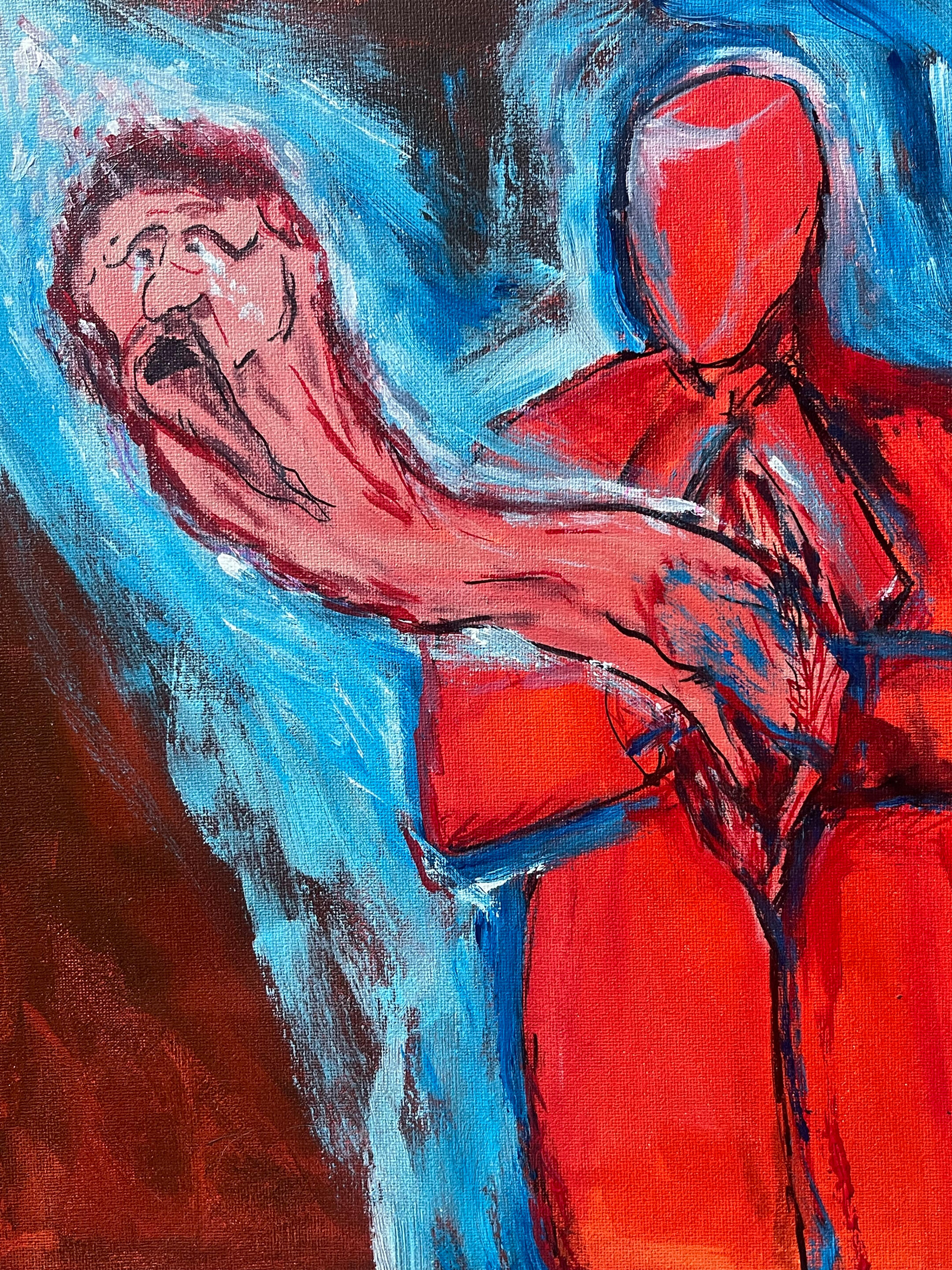 Lemme out, Acrylic on Canvas, 2026
